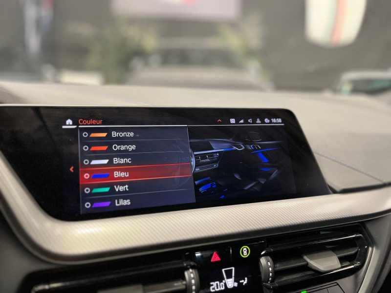 BMW SÉRIE 1 18d PACK M 2.0 150ch ( 1ERE MAIN, CAMÉRA DE RECUL, CARPLAY, LED D’AMBIANCE) ⭐️⭐️⭐️⭐️⭐️