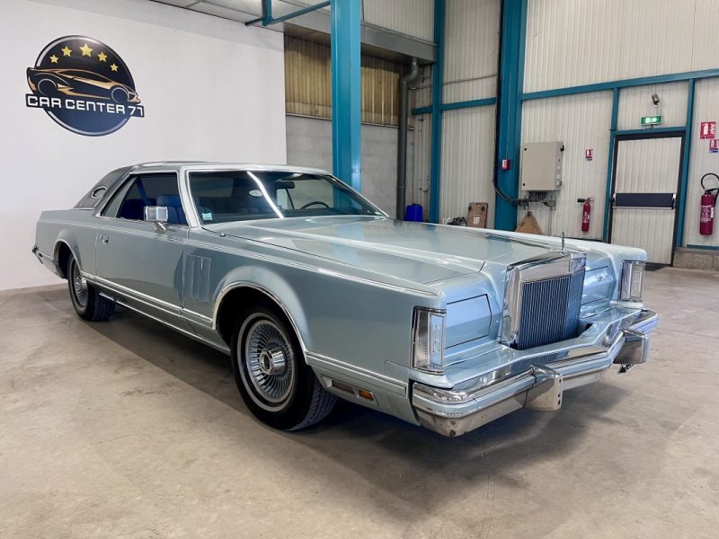 LINCOLN  Continental Mark V Diamond Blue Jubilée Edition 7.5 V8 210CH BVA de 1978