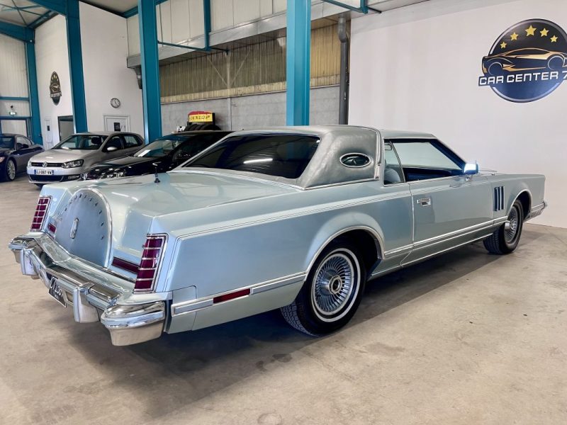 LINCOLN  Continental Mark V Diamond Blue Jubilée Edition 7.5 V8 210CH BVA de 1978