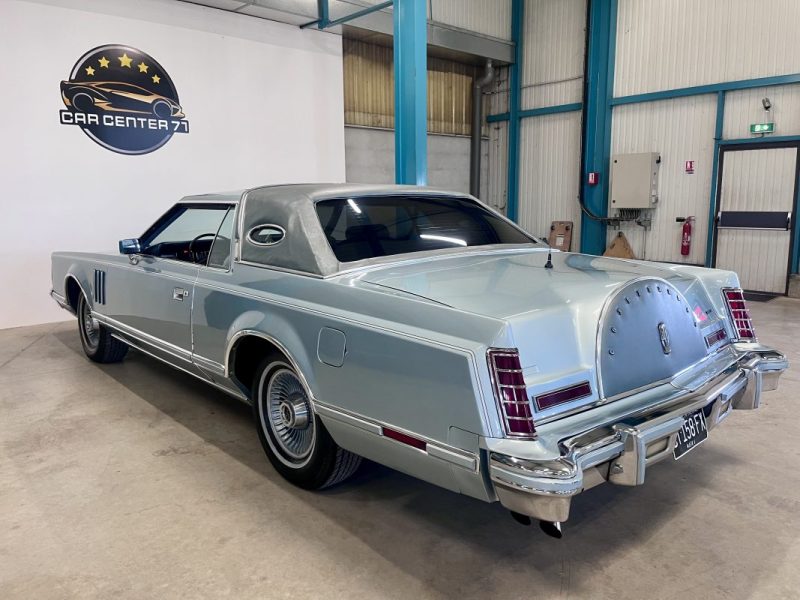 LINCOLN  Continental Mark V Diamond Blue Jubilée Edition 7.5 V8 210CH BVA de 1978