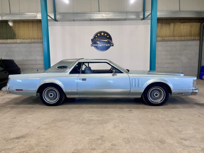 LINCOLN  Continental Mark V Diamond Blue Jubilée Edition 7.5 V8 210CH BVA de 1978