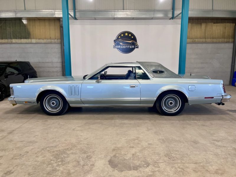LINCOLN  Continental Mark V Diamond Blue Jubilée Edition 7.5 V8 210CH BVA de 1978