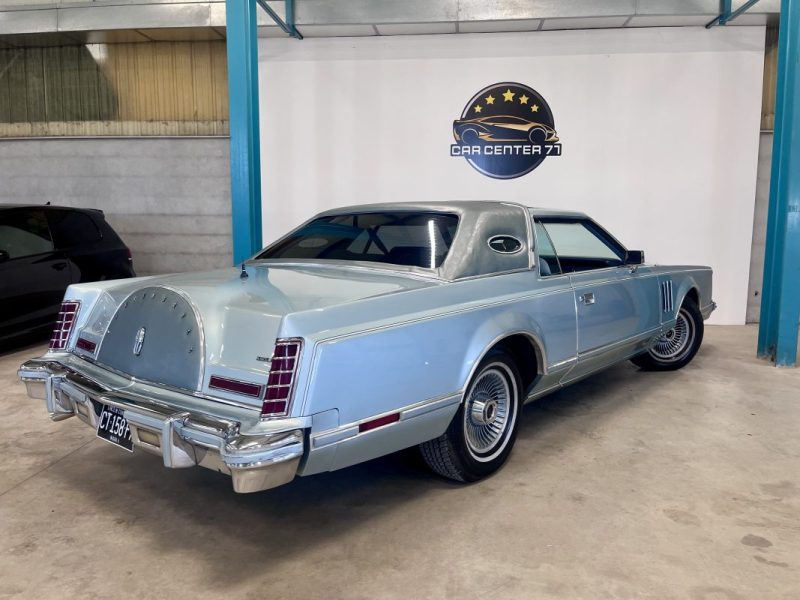 LINCOLN  Continental Mark V Diamond Blue Jubilée Edition 7.5 V8 210CH BVA de 1978