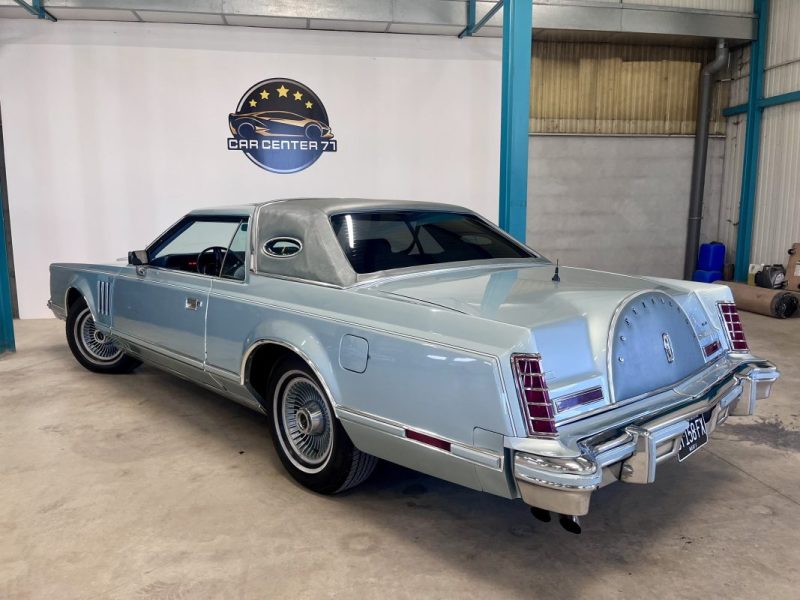 LINCOLN  Continental Mark V Diamond Blue Jubilée Edition 7.5 V8 210CH BVA de 1978