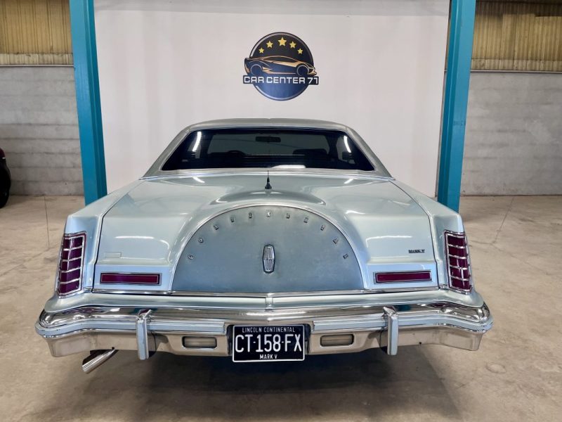 LINCOLN  Continental Mark V Diamond Blue Jubilée Edition 7.5 V8 210CH BVA de 1978