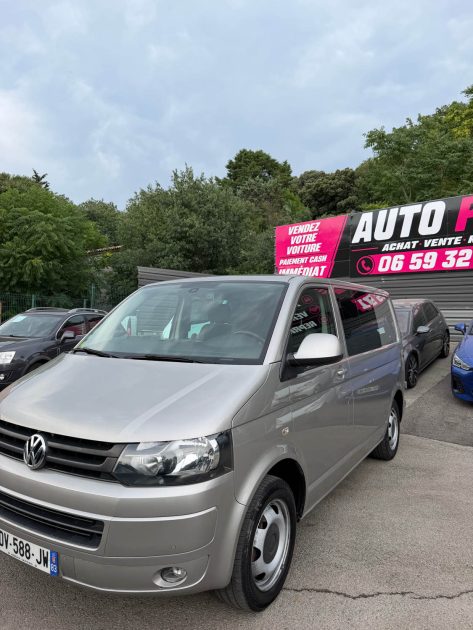 Volkswagen Transporter T5 2.0 TDI 180ch DSG 4Motion 5 Places – Révisé, Garantie 12 mois