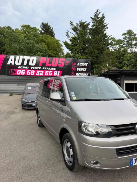 Volkswagen Transporter T5 2.0 TDI 180ch DSG 4Motion 5 Places – Révisé, Garantie 12 mois