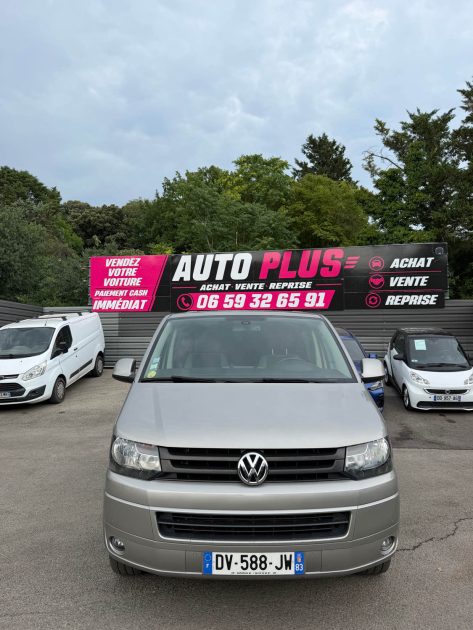 Volkswagen Transporter T5 2.0 TDI 180ch DSG 4Motion 5 Places – Révisé, Garantie 12 mois