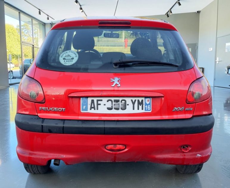 PEUGEOT 206 3 PORTES 1.4 HDI ECO 70CV  2007 GARANTIE 6MOIS