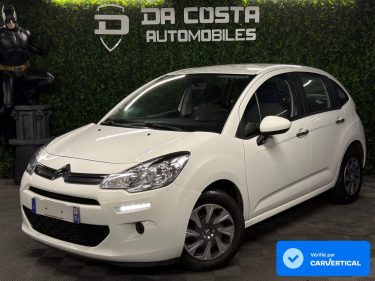CITROEN C3 II PHASE 2 1.0 VTI 68 Cv 1ERE MAIN 27 800 Kms 5 PORTES - GARANTIE 1 AN