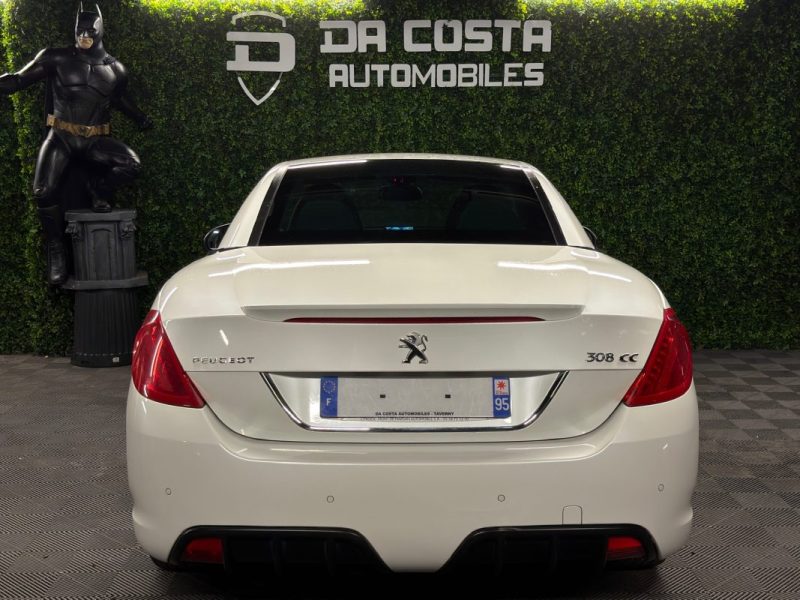 PEUGEOT 308 CC PHASE 2 CABRIOLET FELINE 2.0 HDI 163 Cv BOITE AUTO INTERIEUR CUIR GPS - GARANTIE 1 AN