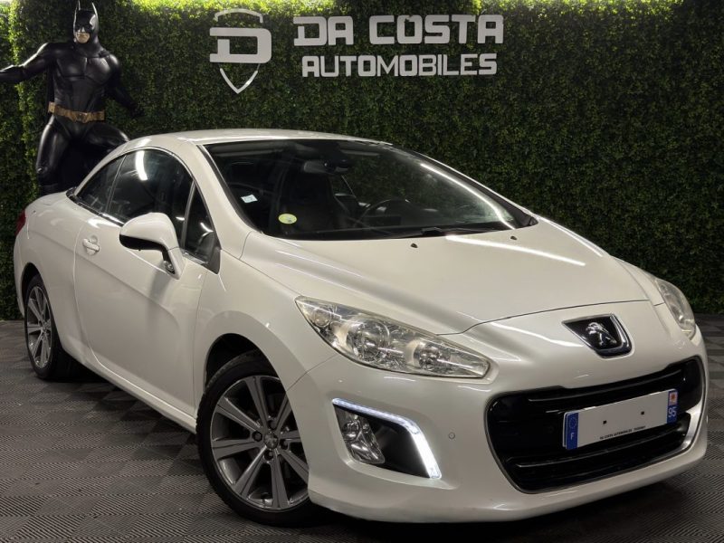 PEUGEOT 308 CC PHASE 2 CABRIOLET FELINE 2.0 HDI 163 Cv BOITE AUTO INTERIEUR CUIR GPS - GARANTIE 1 AN