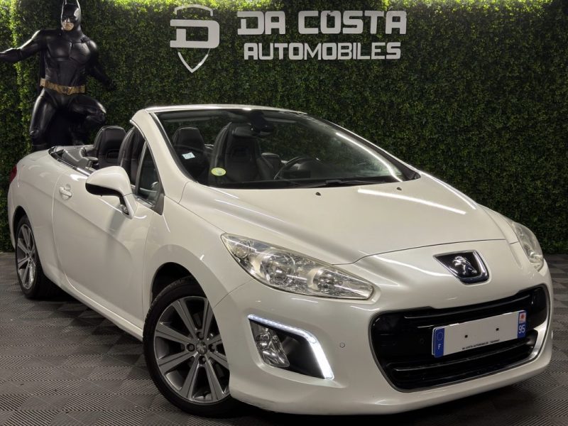 PEUGEOT 308 CC PHASE 2 CABRIOLET FELINE 2.0 HDI 163 Cv BOITE AUTO INTERIEUR CUIR GPS - GARANTIE 1 AN