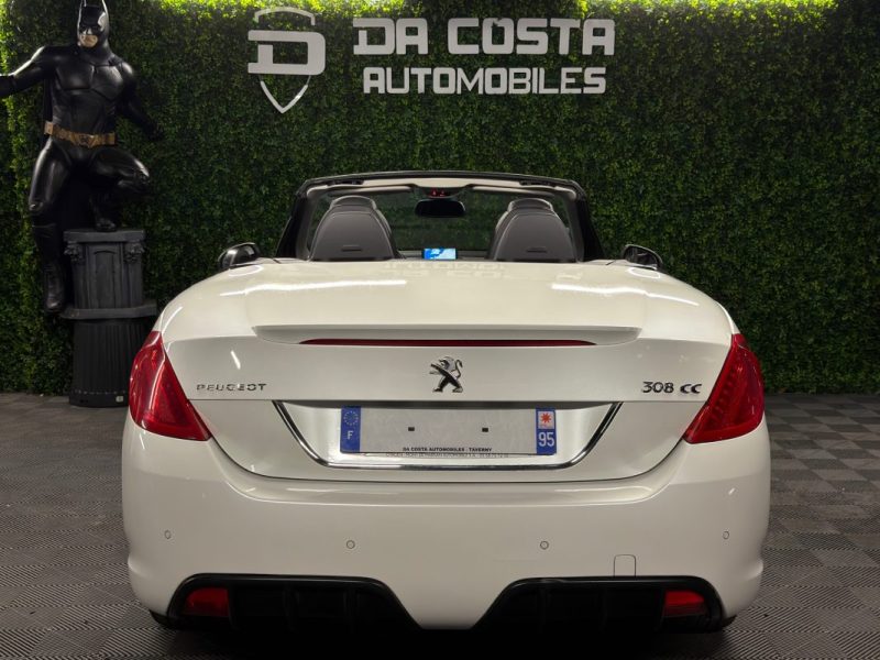 PEUGEOT 308 CC PHASE 2 CABRIOLET FELINE 2.0 HDI 163 Cv BOITE AUTO INTERIEUR CUIR GPS - GARANTIE 1 AN