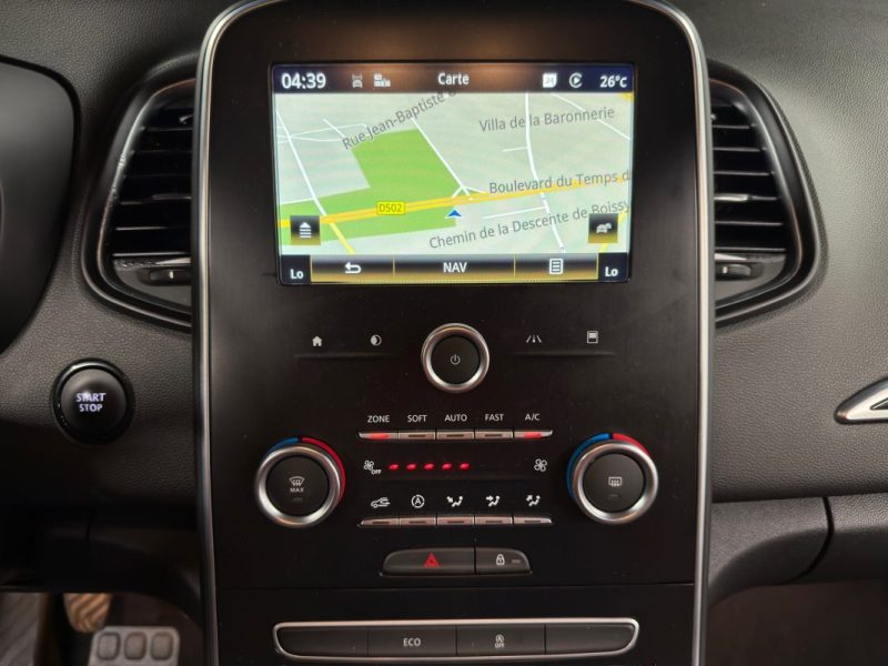 RENAULT SCENIC 4 IV BUSINESS 1.5 DCI 110 Cv 5 PLACES / ECRAN TACTILE GPS BVM6 - GARANTIE 1 AN
