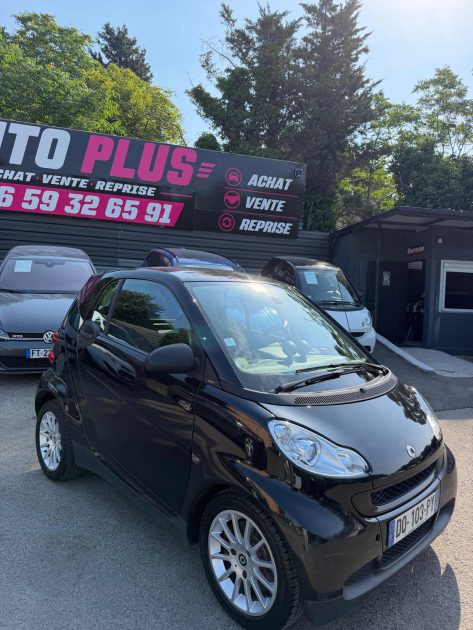  Smart Fortwo Micro-Hybride Drive Passion Phase 2 – Révisée, Garantie 12 mois