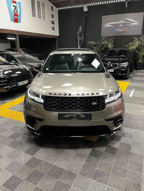 RANGE ROVER VELAR R-DYNAMIC V6 3.0D 300CH(TOIT OUVRANT, SONO MERIDIAN, CAMÉRA 360°,SIÈGES CHAUFFANT)