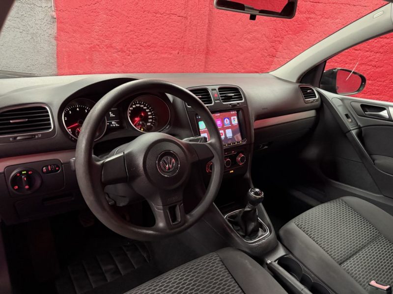 🟢 CarPlay Volkswagen golf VI 6 1.4 80 cv Ecran Garantie Gps Bluetooth Netflix Waze