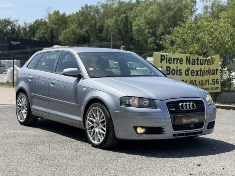 AUDI A3 SPORTBACK 2.0 TDI 140 CV S LINE PACK SPORT PLUS Très propre / Paiement 4X ou 10X Possible