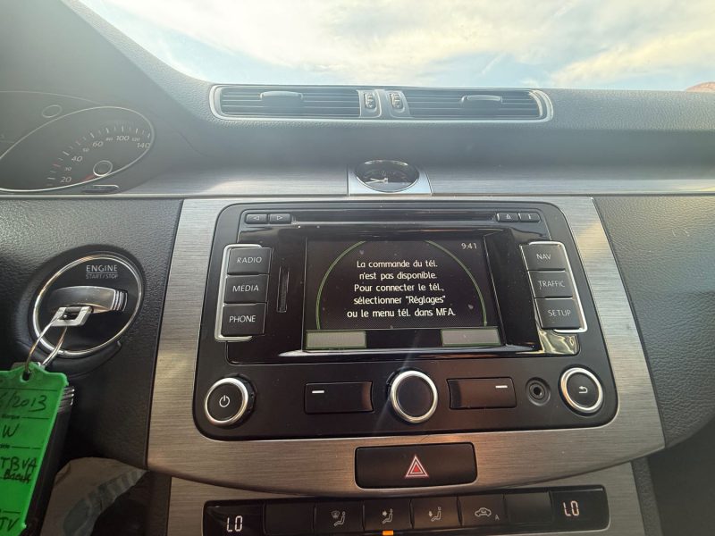 VOLKSWAGEN PASSAT 6 BOITE AUTOMATIQUE 1.4 TSI 160CV CONFORTLINE BLUEMOTION TECHNOLOGY DSG 2013