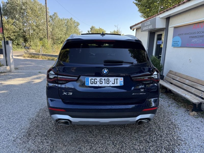 B.M.W. X3 30E XDRIVE 292CH BVA8 TOIT OUVRANT  2022