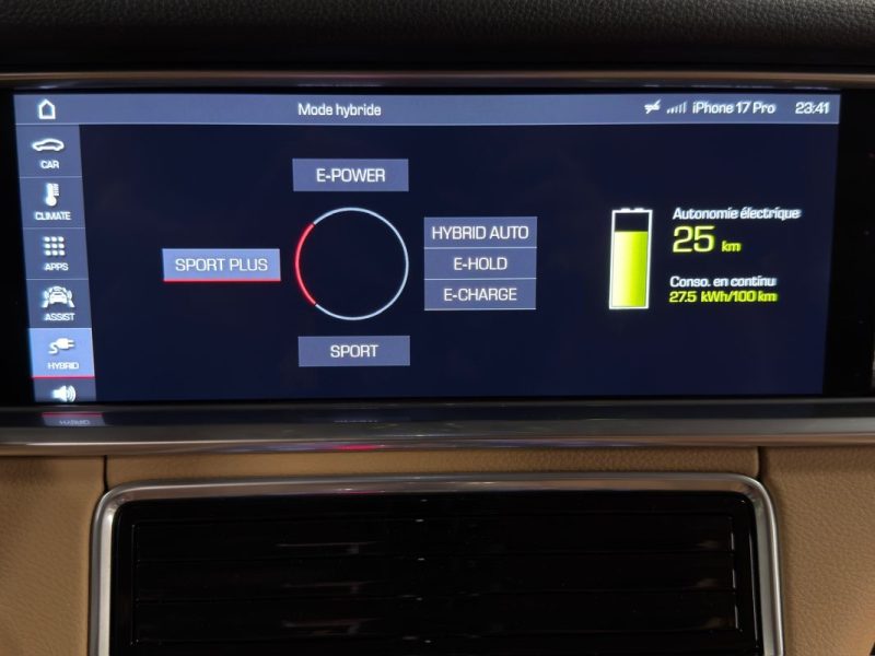 PORSCHE PANAMERA SPORT TURISMO 2.9 v6 E-HYBRID 4 - ORIGINE FRANCE / TOIT PANO / BOSE - GARANTIE 1 AN