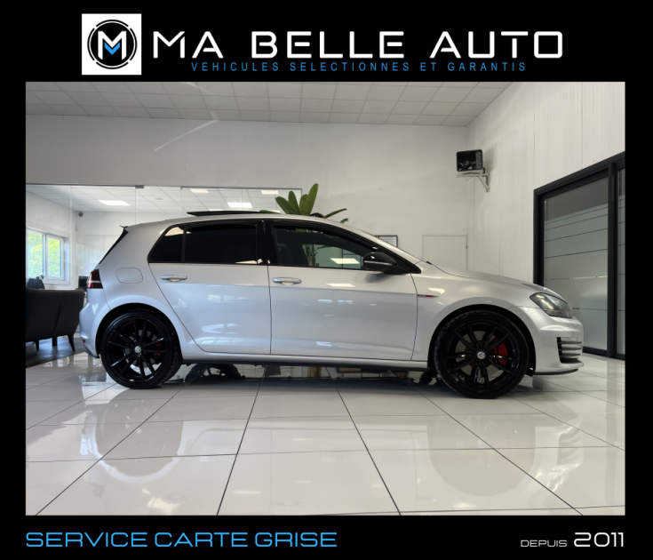 VOLKSWAGEN GOLF VII GTI PERFORMANCE 2.0 TSI 230 BVM / Toit ouvrant • DCC • ACC • 245 euros mensuel
