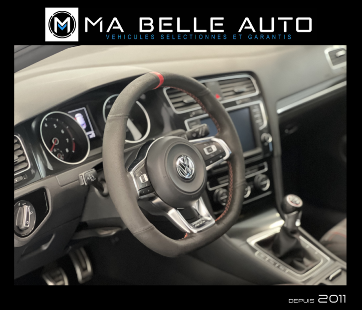 VOLKSWAGEN GOLF VII GTI PERFORMANCE 2.0 TSI 230 BVM / Toit ouvrant • DCC • ACC • 245 euros mensuel