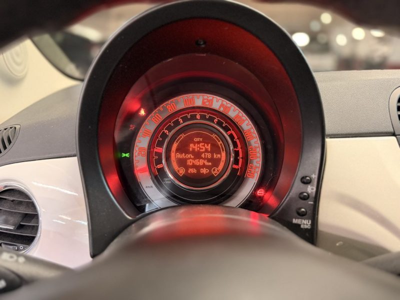 FIAT 500 1.2 8V LOUNGE 1ère Main 