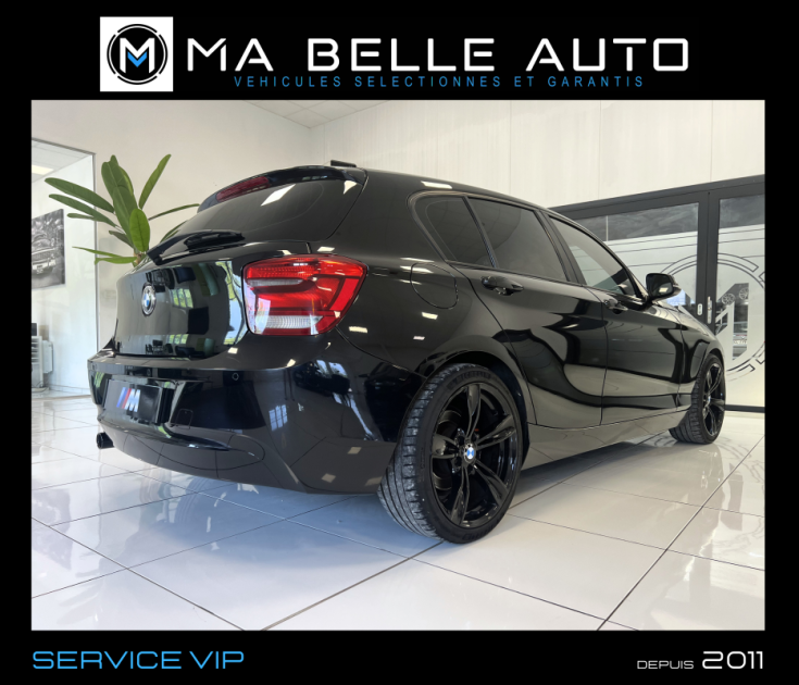 BMW SERIE 1 116D 2.0d 115 Full Black / JA18 / nouvelle chaine renforcéee / 130 € mensuel