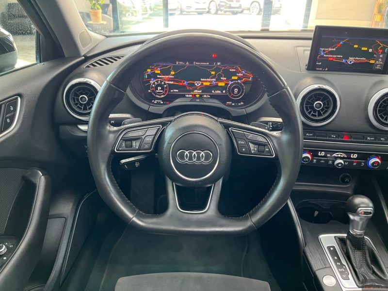 AUDI A3 SPORTBACK 35 TFSI DESIGN LUXE BANG & OLUFSEN / COCKPIT / TOIT OUVRANT - GARANTIE