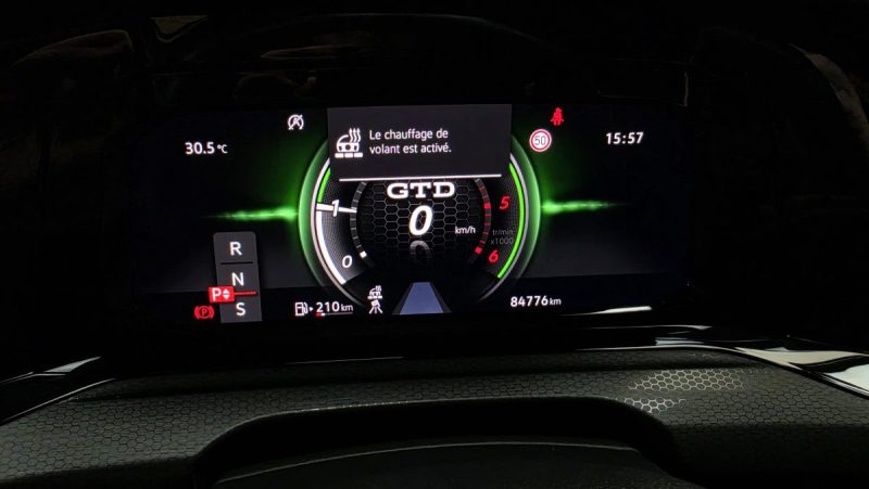 VOLKSWAGEN GOLF VIII 2.0 TDI 200 GTD DSG7*1°Main*CAMERA*PAS DE MALUS*MATRIX LED*