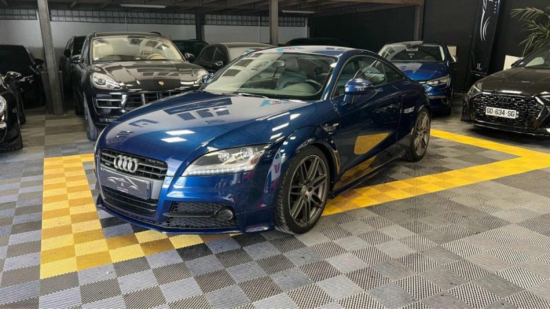 MAGNIFIQUE AUDI TT S-LINE 2.0 TFSI COUPE 210 CH (SUIVI D’ENTRETIEN, SIEGES CHAUFFANTS, SUIVI AUDI)