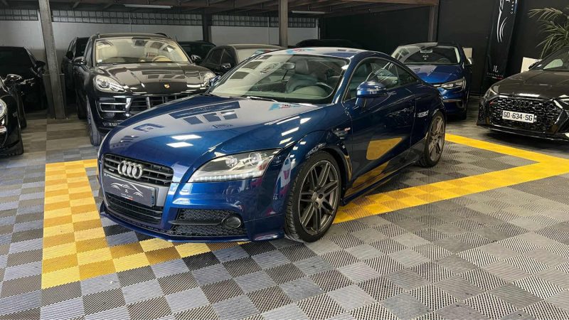MAGNIFIQUE AUDI TT S-LINE 2.0 TFSI COUPE 210 CH (SUIVI D’ENTRETIEN, SIEGES CHAUFFANTS, SUIVI AUDI)