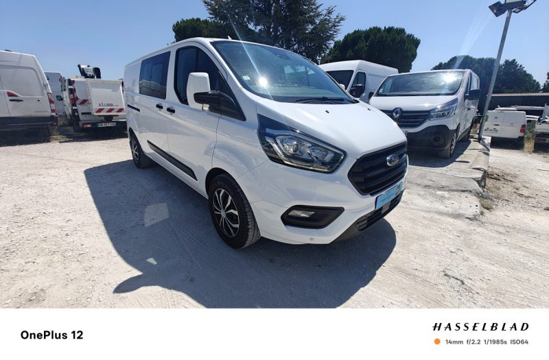 FORD CUSTOM 2.0 ECOBLEU 130CV CABINE APROFONDIE 6 PLACES CUSTOM V362 CAMIONNETTE 2.0 TDCI 2019