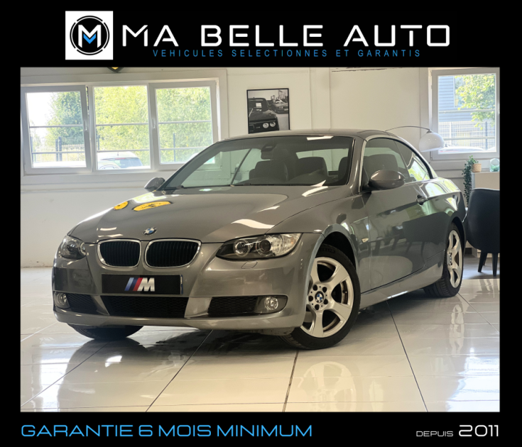 BMW Série 3 Cabriolet E93 • 320d 177 ch • BVA / carnet complet / 158 euros mensuel