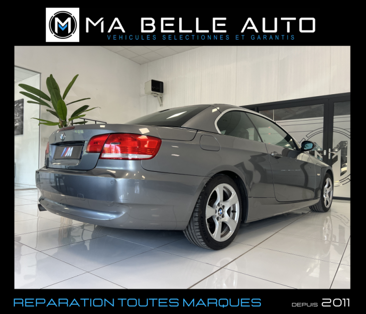 BMW Série 3 Cabriolet E93 • 320d 177 ch • BVA / carnet complet / 158 euros mensuel