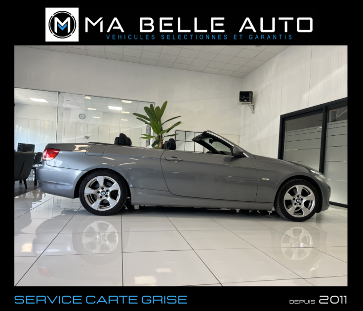 BMW Série 3 Cabriolet E93 • 320d 177 ch • BVA / carnet complet / 158 euros mensuel