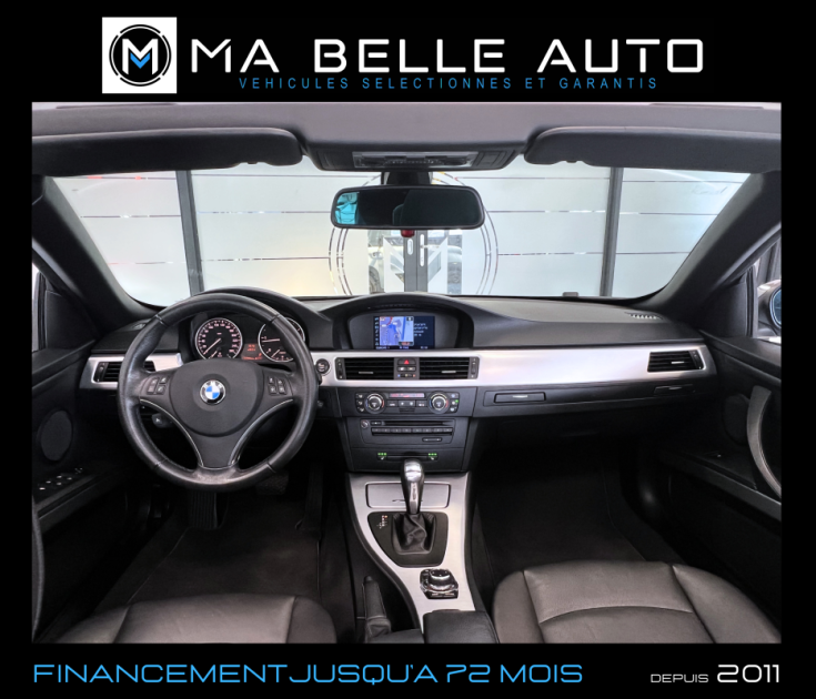 BMW Série 3 Cabriolet E93 • 320d 177 ch • BVA / carnet complet / 158 euros mensuel