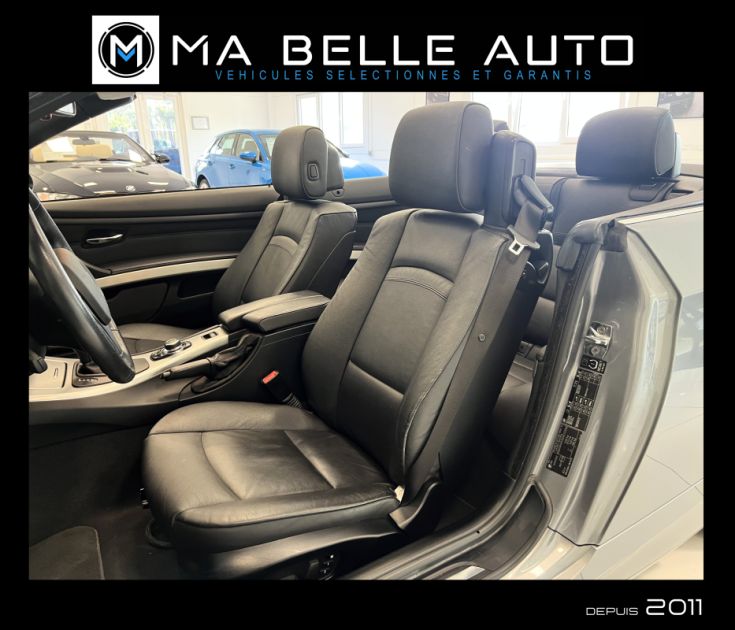 BMW Série 3 Cabriolet E93 • 320d 177 ch • BVA / carnet complet / 158 euros mensuel