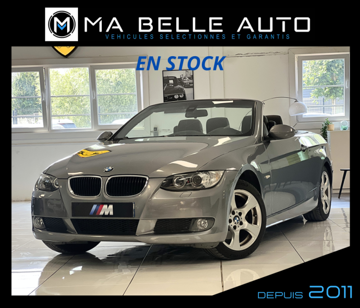 BMW Série 3 Cabriolet E93 • 320d 177 ch • BVA / carnet complet / 158 euros mensuel