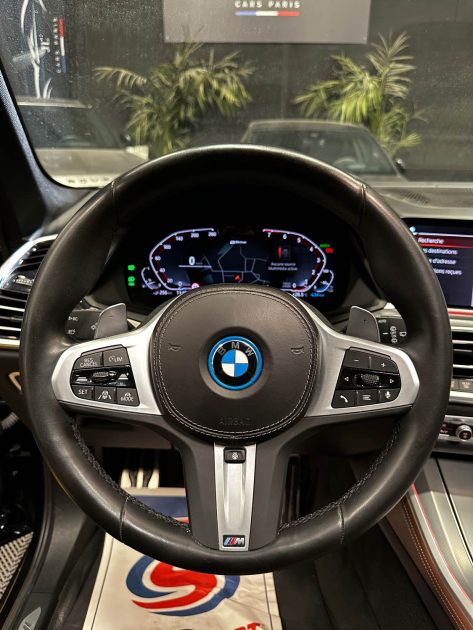 MAGNIFIQUE BMW X5 PACK M SPORT 3.0 45e 394 CH (FULL SUIVI BMW, TOIT OUVRANT, SIÈGES CHAUFFANTS)