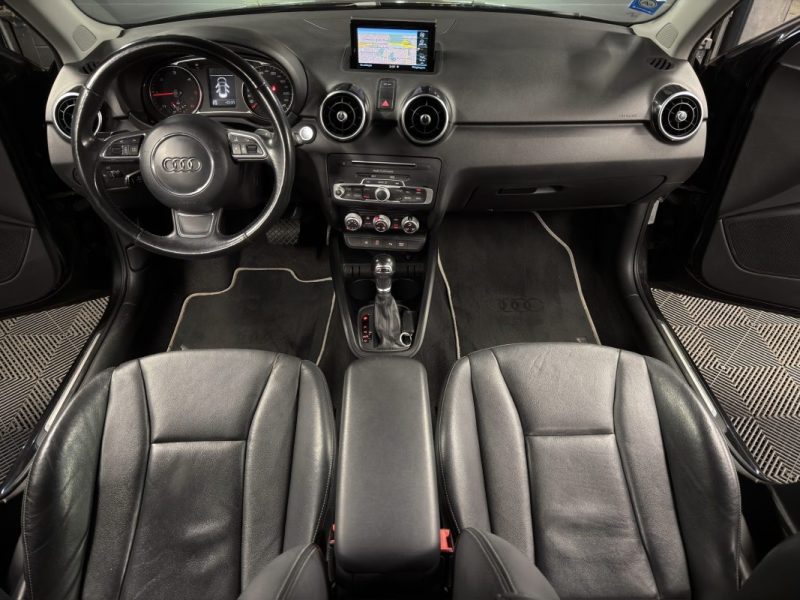 AUDI A1 PHASE 2 SPORTBACK S-LINE 1.6 TDI 116 Cv 5 PORTES / BOITE AUTO INTERIEUR CUIR - GARANTIE 1 AN