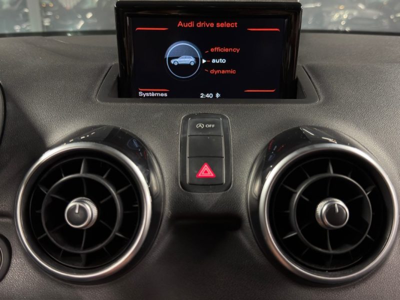 AUDI A1 PHASE 2 SPORTBACK S-LINE 1.6 TDI 116 Cv 5 PORTES / BOITE AUTO INTERIEUR CUIR - GARANTIE 1 AN