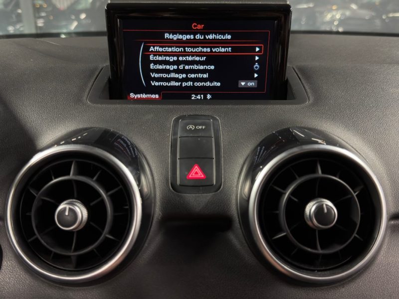 AUDI A1 PHASE 2 SPORTBACK S-LINE 1.6 TDI 116 Cv 5 PORTES / BOITE AUTO INTERIEUR CUIR - GARANTIE 1 AN