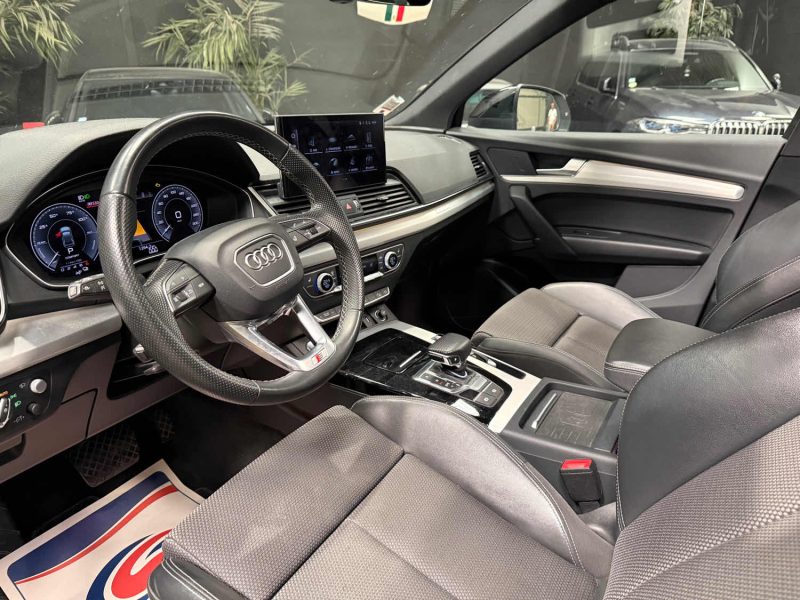 MAGNIFIQUE AUDI Q5 SPORTBACK S TRONIC HYBRID 367 CH (FULL SUIVI AUDI, TOIT OUVRANT)⭐️⭐️⭐️⭐️