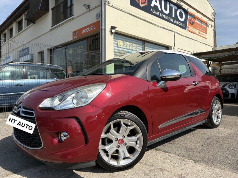 ✅CITROEN DS3 1.6 THP 155ch SPORT CHIC Crit'Air1 FAIBLE KILOMETRAGE✅