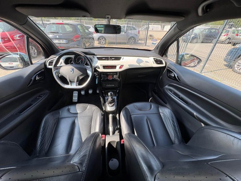 ✅CITROEN DS3 1.6 THP 155ch SPORT CHIC Crit'Air1 FAIBLE KILOMETRAGE✅
