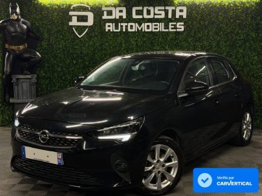 OPEL CORSA 6 VI ELEGANCE 1.2 TURBO 100 Cv BOITE AUTO EAT8 APPLE CARPLAY & ANDROID - GARANTIE 1 AN