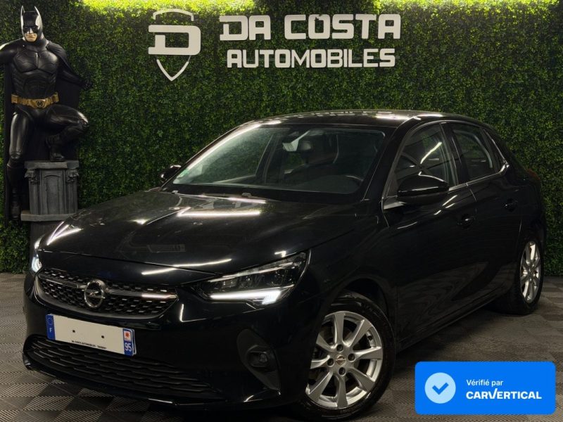 OPEL CORSA 6 VI ELEGANCE 1.2 TURBO 100 Cv BOITE AUTO EAT8 APPLE CARPLAY & ANDROID - GARANTIE 1 AN